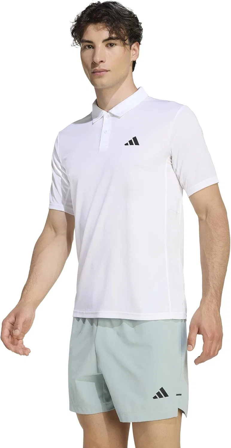 Мужское поло adidas Workout Essentials, белый