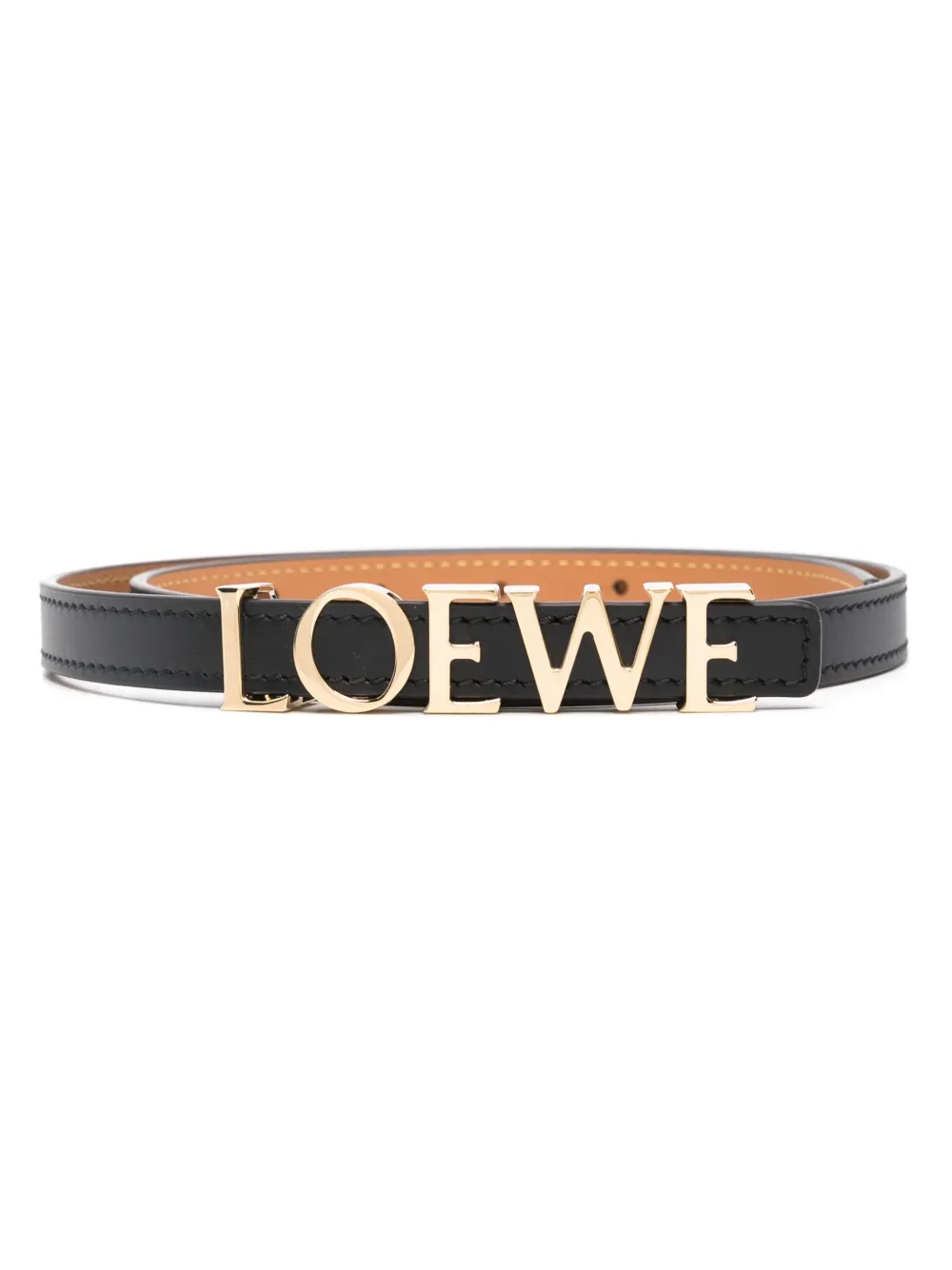

Кожаный ремень LOEWE, черный