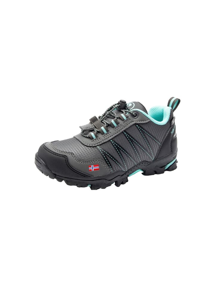 

Походная обувь Trollkids Wanderschuh Hiker Low Trolltunga, серый
