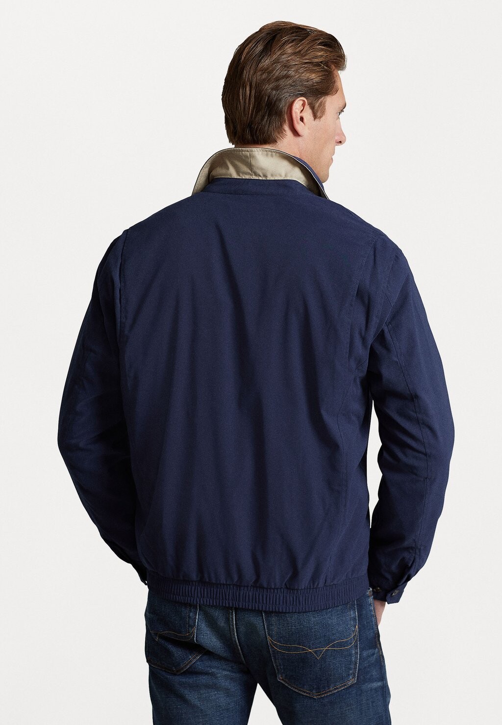 Ветровка Polo Ralph Lauren BI-SWING, цвет french navy — фото 3