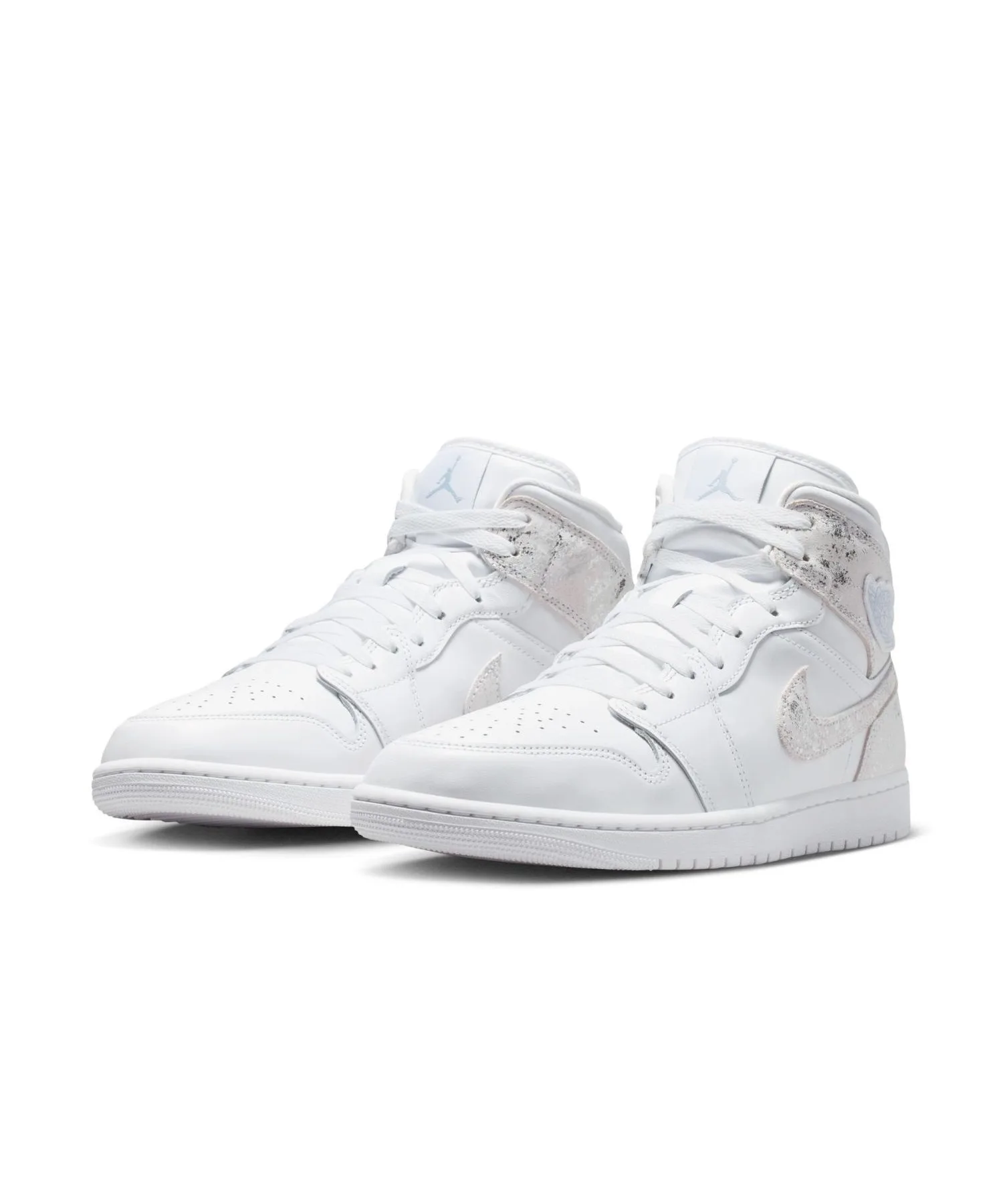Унисекс кроссовки AIR JORDAN 1 MID SE IR2271-100 JORDAN BRAND белые — фото 3
