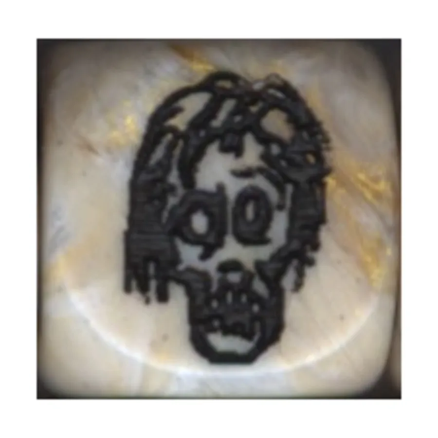 

Кости «Эскизная голова зомби» — мрамор (2), Zombie Dice