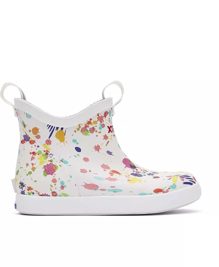 

Детские ботинки на шнуровке до щиколотки Xtratuf, мультиколор