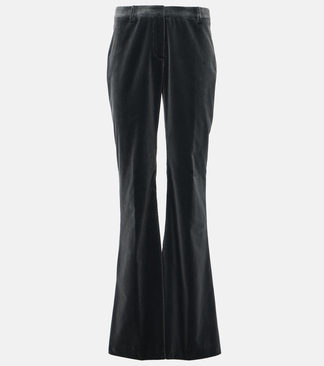 

Расклешенные брюки из хлопка Etro, серый