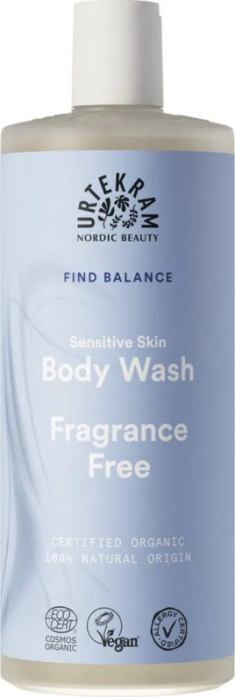Набор из 2 органических гелей для душа «Fragrance Free Sensitive» от Urtekram Urtekram