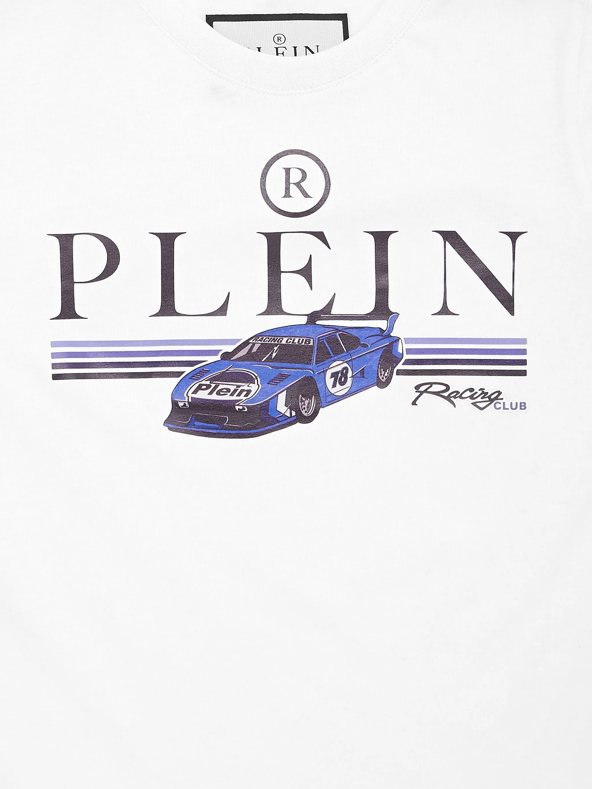 Футболка Cars Racing из джерси Philipp Plein, белый — фото 3