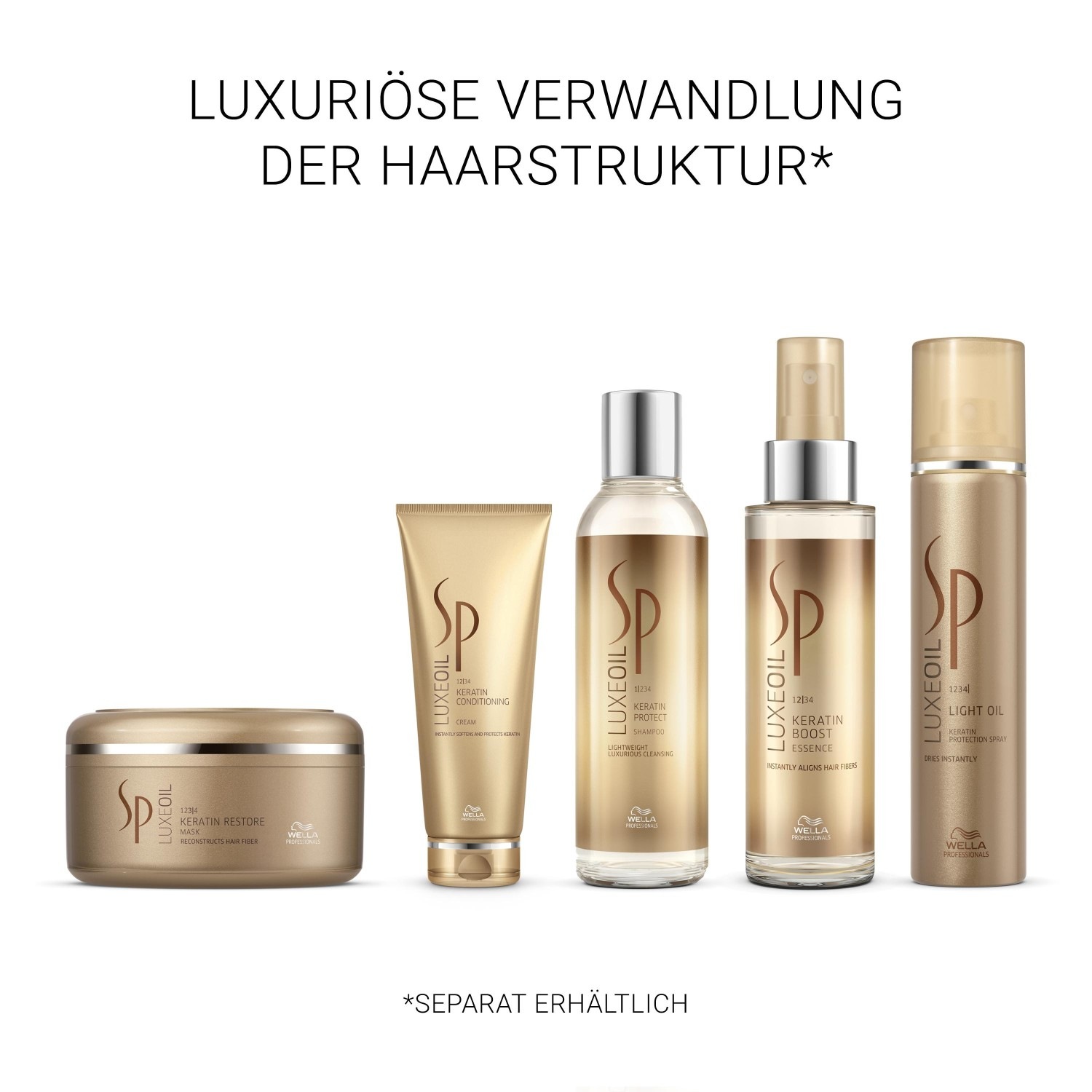 Кондиционер для волос sp luxeoil keratin conditioning Wella Professionals, объем 1000 мл — фото 4