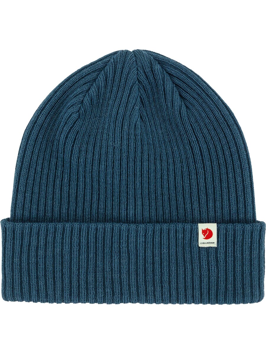 

Шапка Fjällräven Beanie, синий