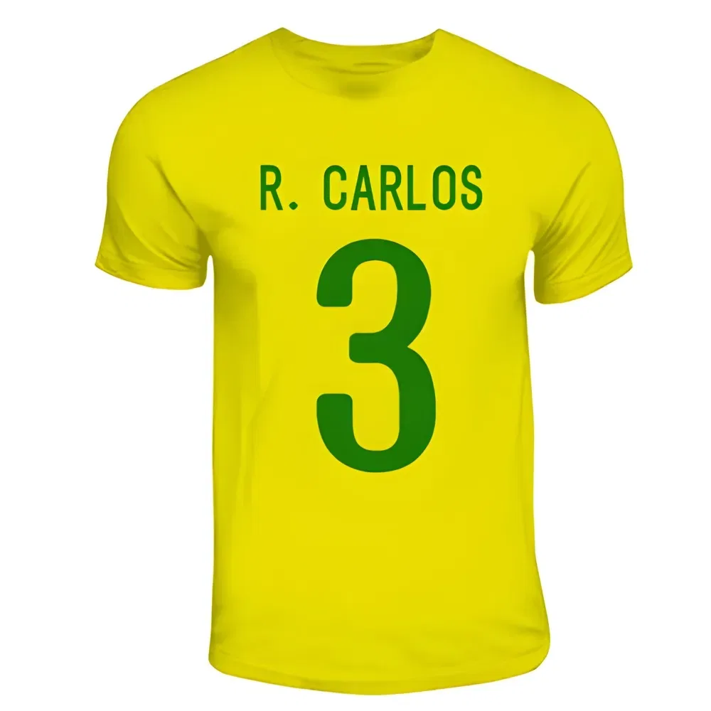 Футболка Hero с Роберто Карлосом Brazil, желтый