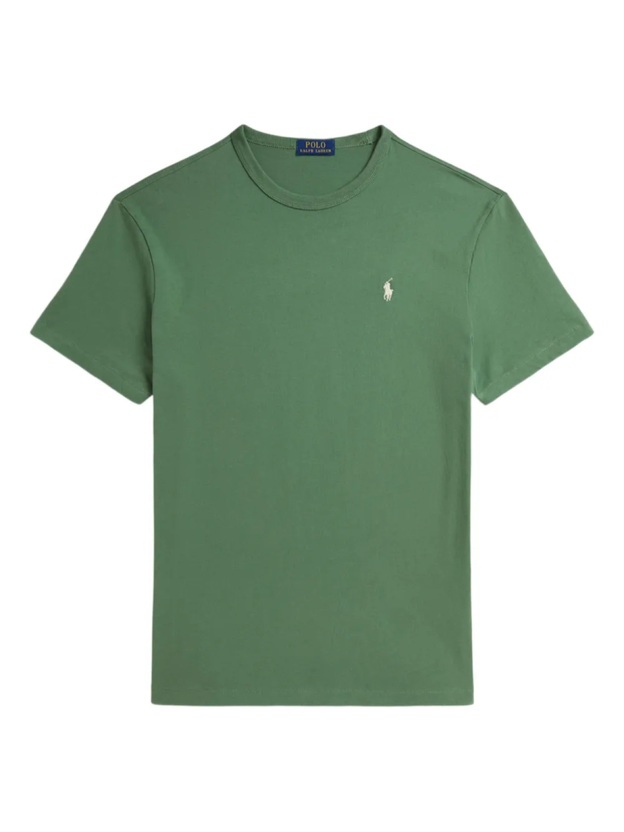 

Polo Ralph Lauren logo-embroidered crew-neck Футболкаs (pack of three), зеленый