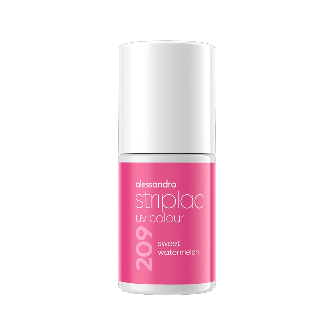 

Лак для ногтей striplac uv colour Alessandro, sweet watermelon, объем 6.5 мл