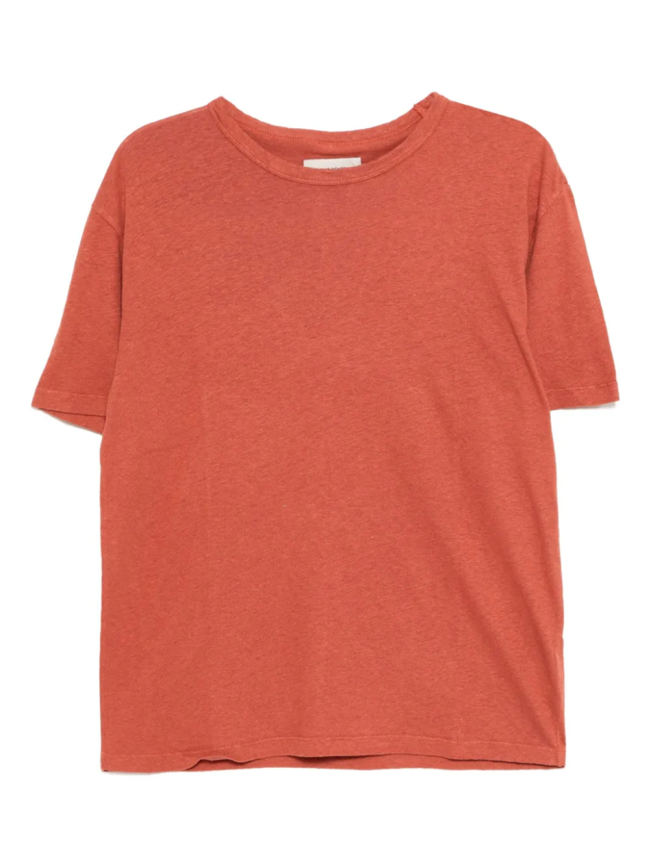 

Officine Generale garment-dye Футболка, розовый