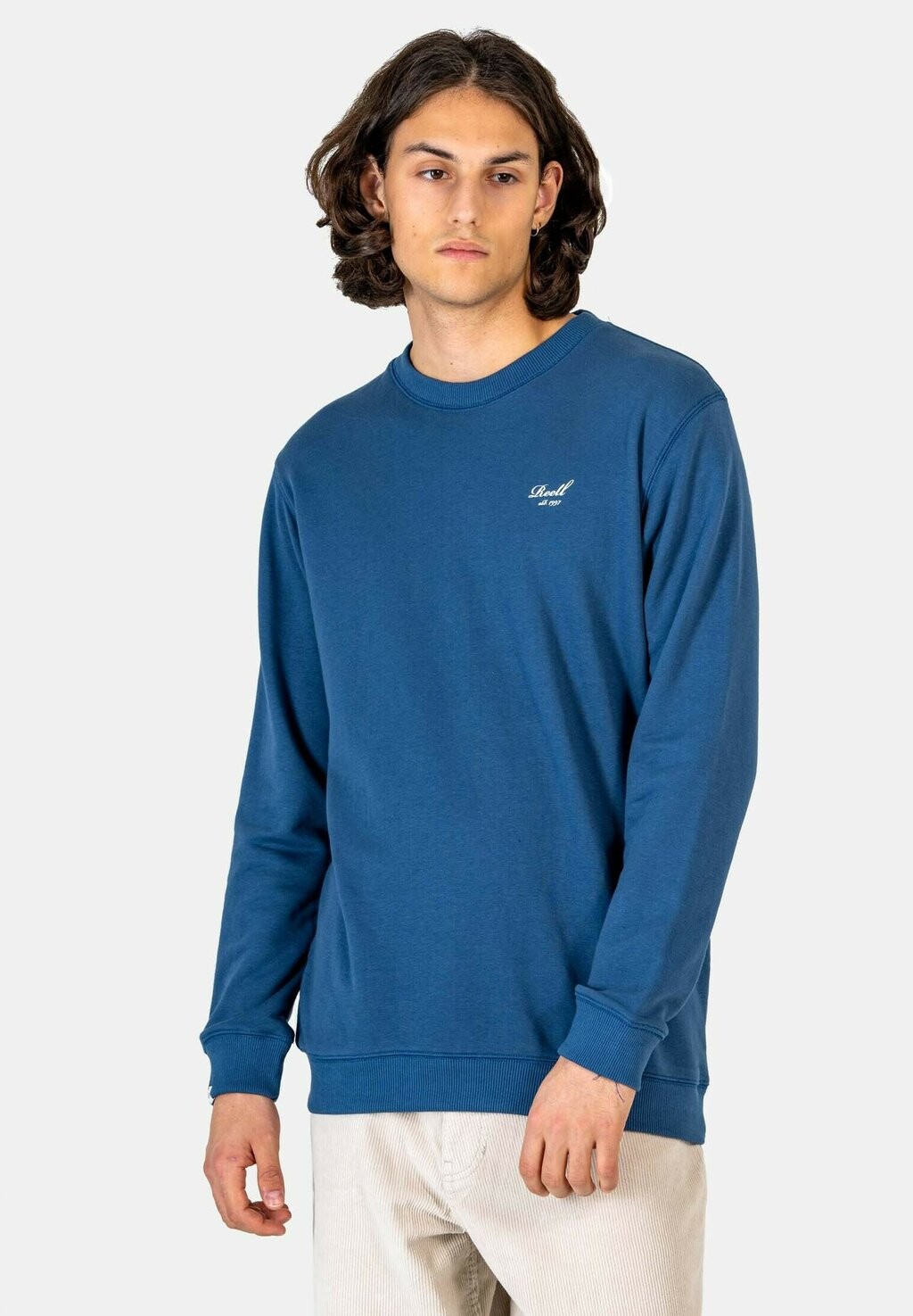 

Толстовка WEAR STAPLE CREWNECK Reell, цвет key blue