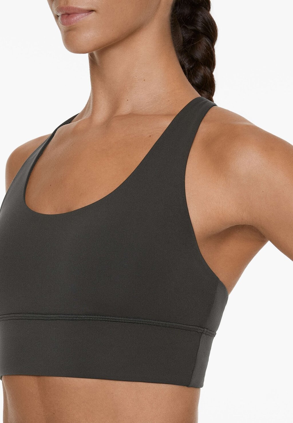 

Легкая поддержка спортивного бюстгальтера STRAPPY BACK OYSHO, серый