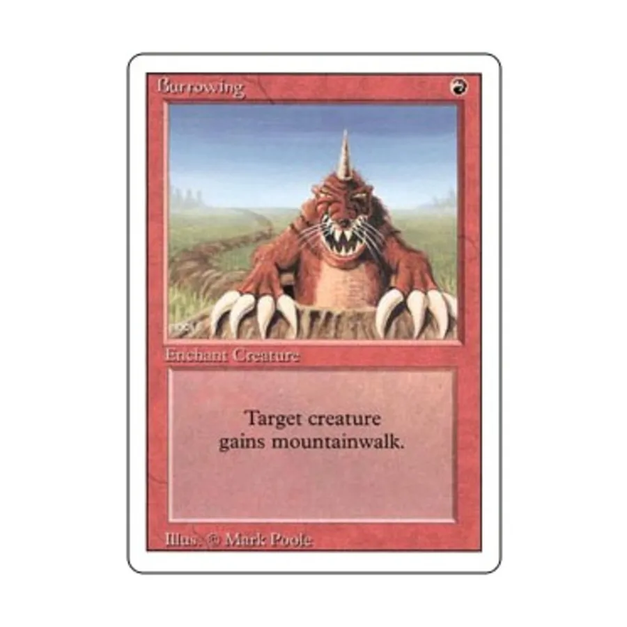 

CCG Закапывание (U), MTG - 3rd Edition (Revised)