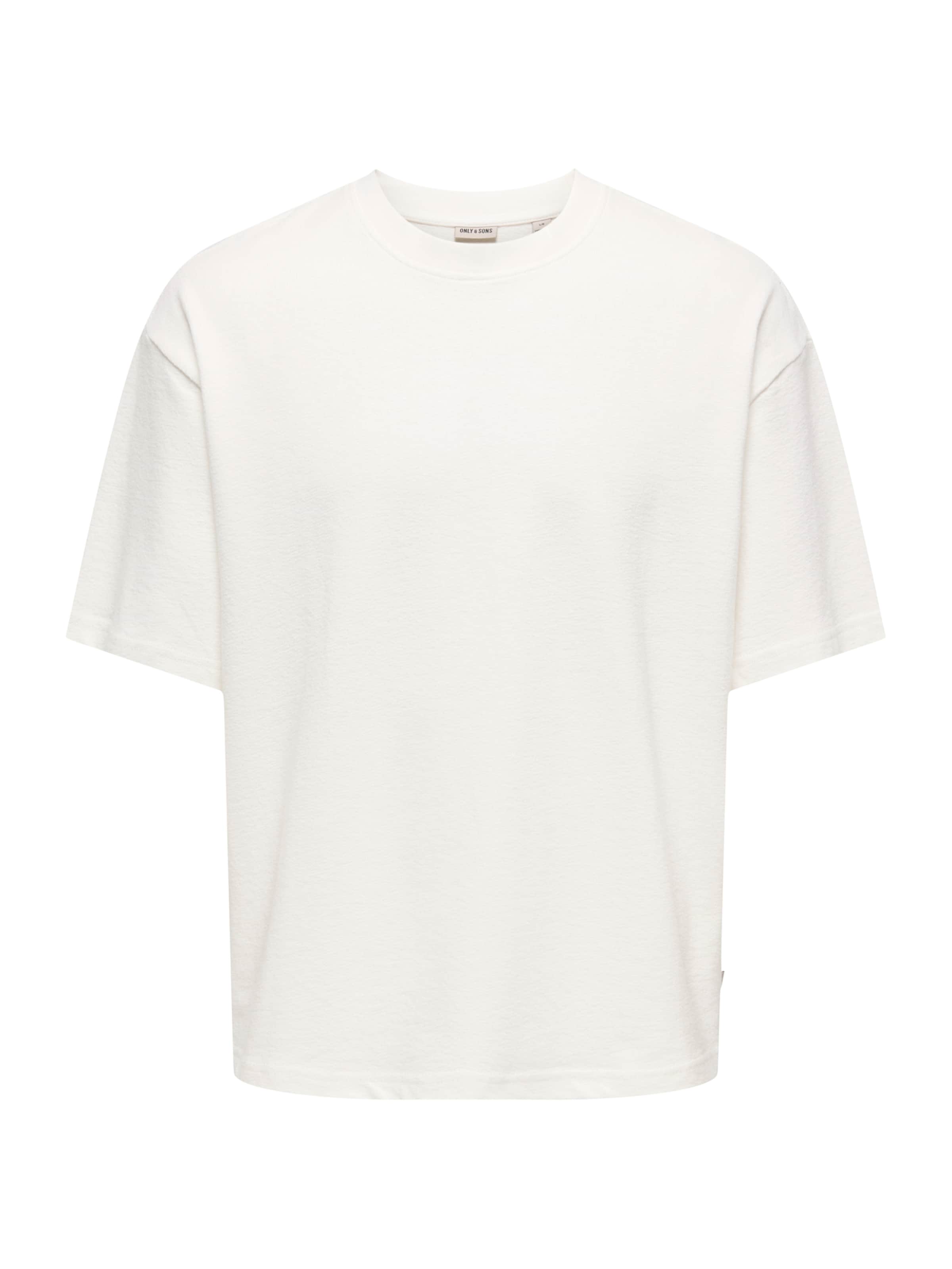

Only & Sons Футболка 'ONSLenny' в цвете Natural White