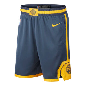 

Шорты nba golden state warriors swingman city edition шорты сине- Nike, желтый