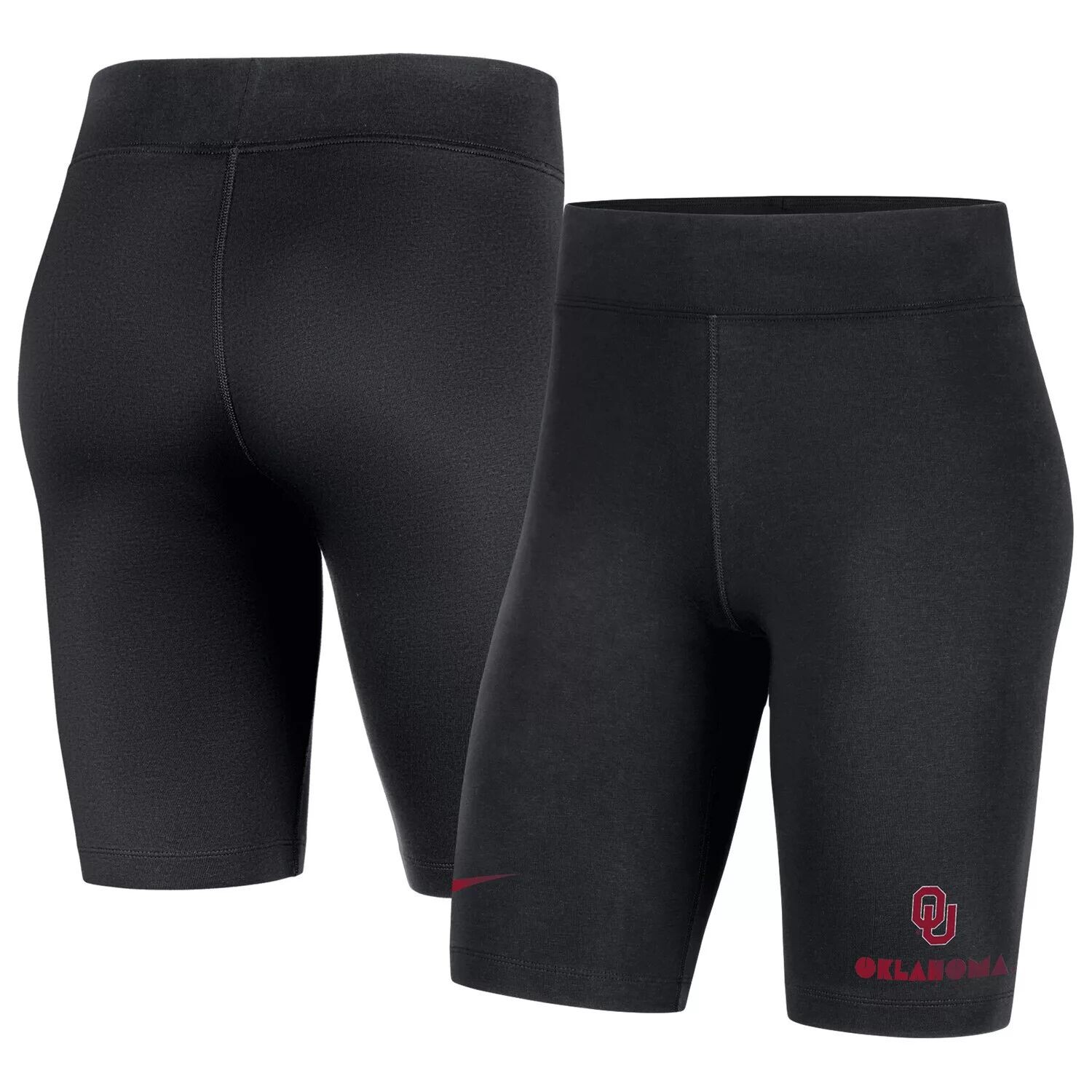 

Женские черные велосипедные шорты три-смеси Nike Oklahoma Earlys Essential Tri-Blend Nike