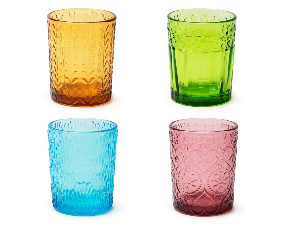 

Набор Excelsa из 4 стаканов для воды Oasi glass 28 cl разноцветный, мультиколор