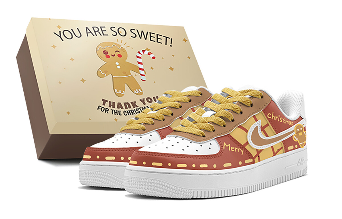 

Кроссовки Air Force 1 для скейтборда мужские, низкие, желтый Nike