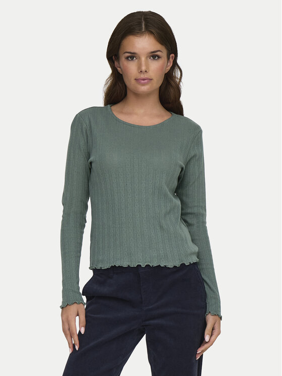 

Блузка regular fit Carlotta 15291987 Only, зелёный