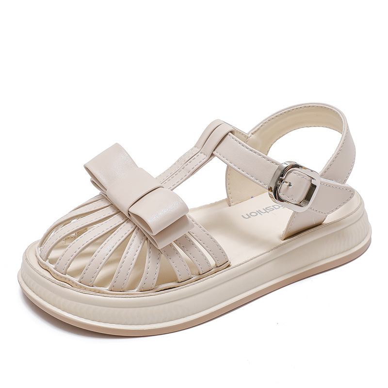 

Детские сандалии с низким верхом, нескользящие, износостойкие, дышащие. Для детей от 3 до 7 лет. Neon, бежевый