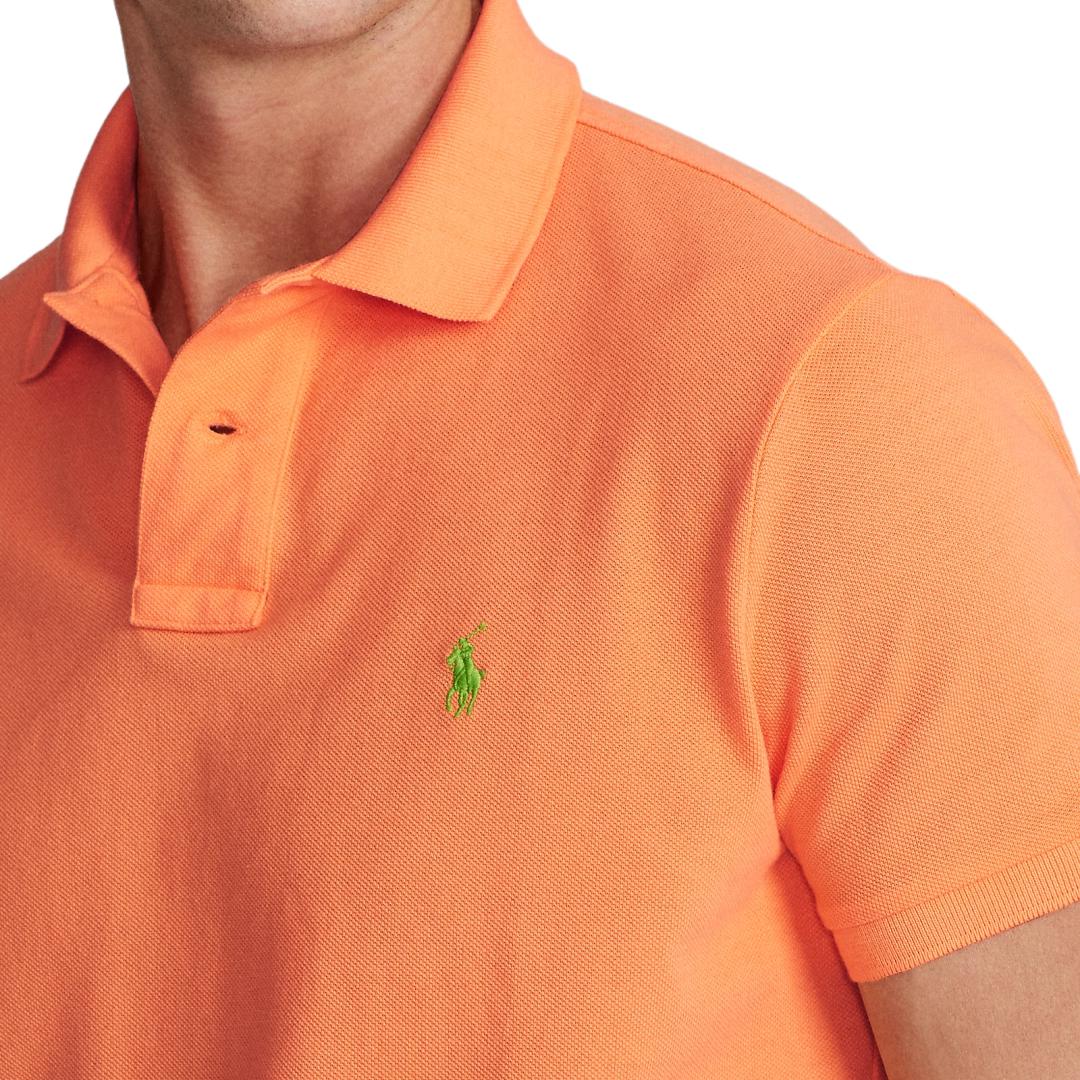 Поло SS25 мужская Polo Ralph Lauren, оранжевый — фото 4