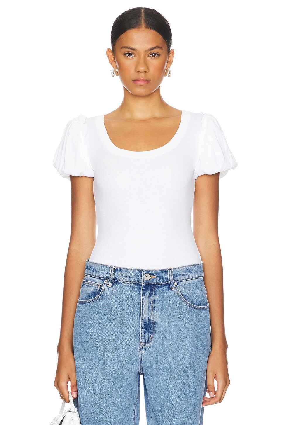 

X интимно fp простоя боди цвета слоновой кости Free People, белый