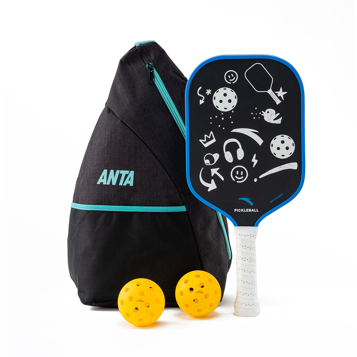 

Детские комплекты одежды ракетки для пиклбола сотовое стекловолокно унисекс 420*190*16мм ANTA