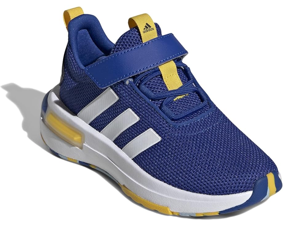 

Кроссовки adidas Kids Racer TR 23 Shoes, цвет Team Royal Blue/White/Utility Yellow