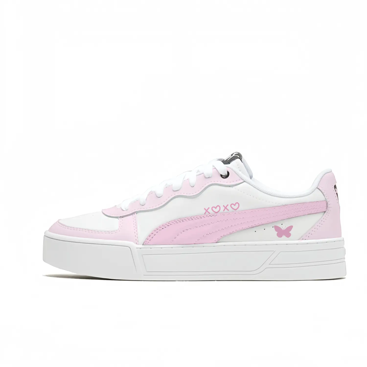 

Skye Great Fish Manufacturing, долговечные, устойчивые к истиранию, легкие и дышащие низкие кроссовки для скейтбординга PUMA, розовый