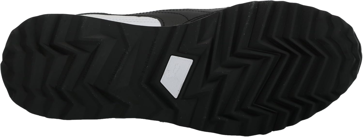 Мужские кроссовки PUMA Road Rider из кожи с шнуровкой для повседневной носки - синие — фото 4