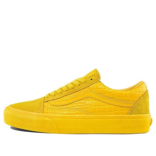 

Кроссовки old skool vlt lx 'croc skin - lemon chrome' Vans, желтый