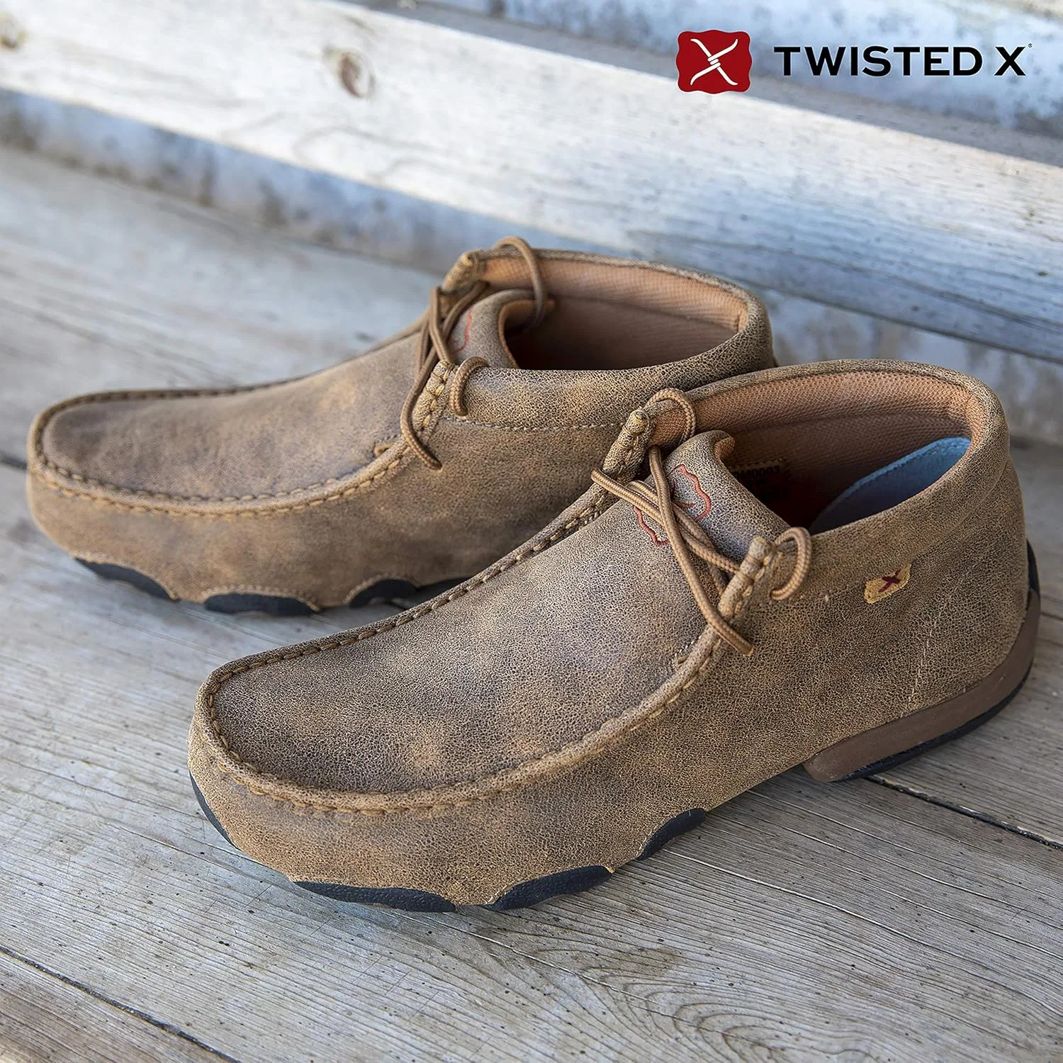 Мужские туфли-чукка Twisted X Mokassins, Bomber — фото 4