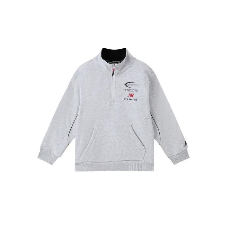 

Свитшот Light Gray для детей 3-7 лет New Balance, светло-серый