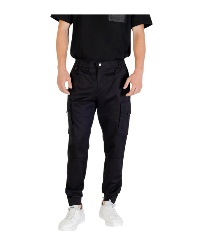 

Черные классические брюки с застежкой-молнией Antony Morato, черный