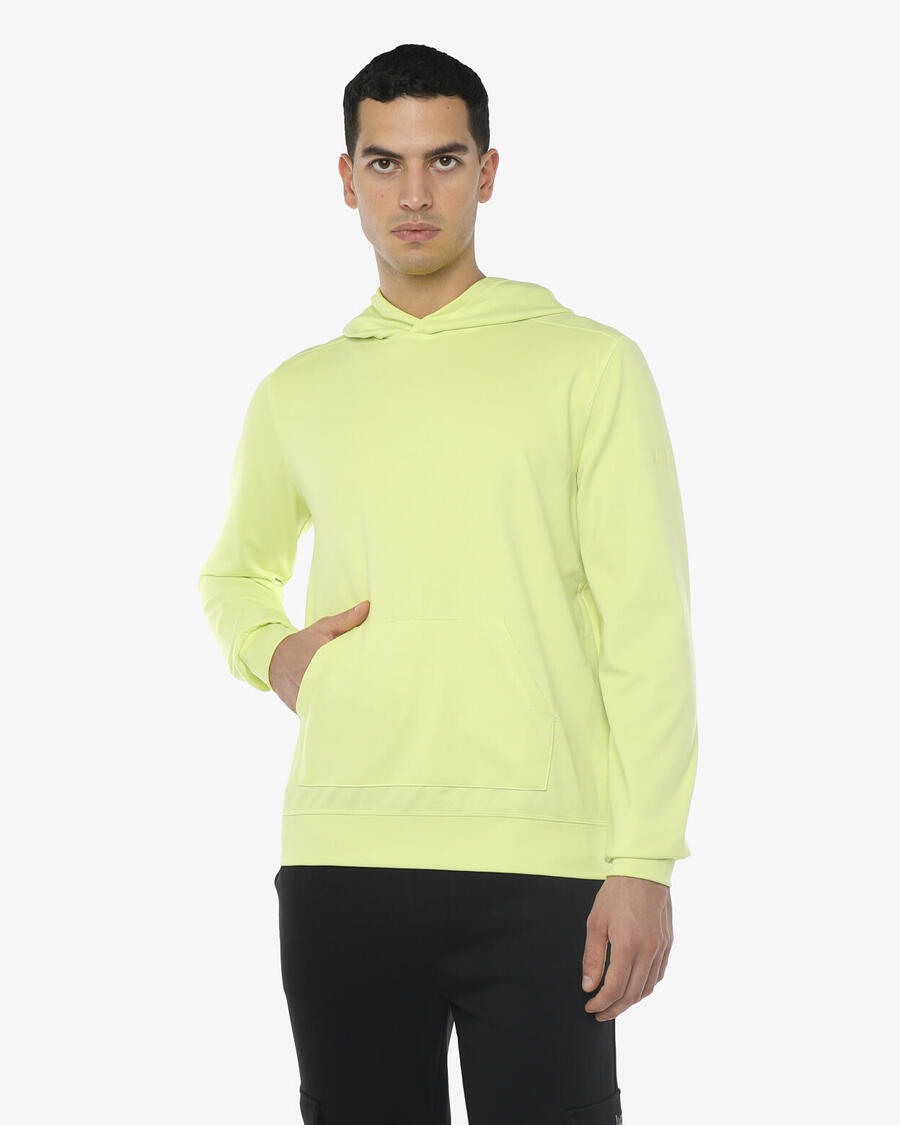 

JAKED Светло-желтая синтетическая фитнес-толстовка для мужчин