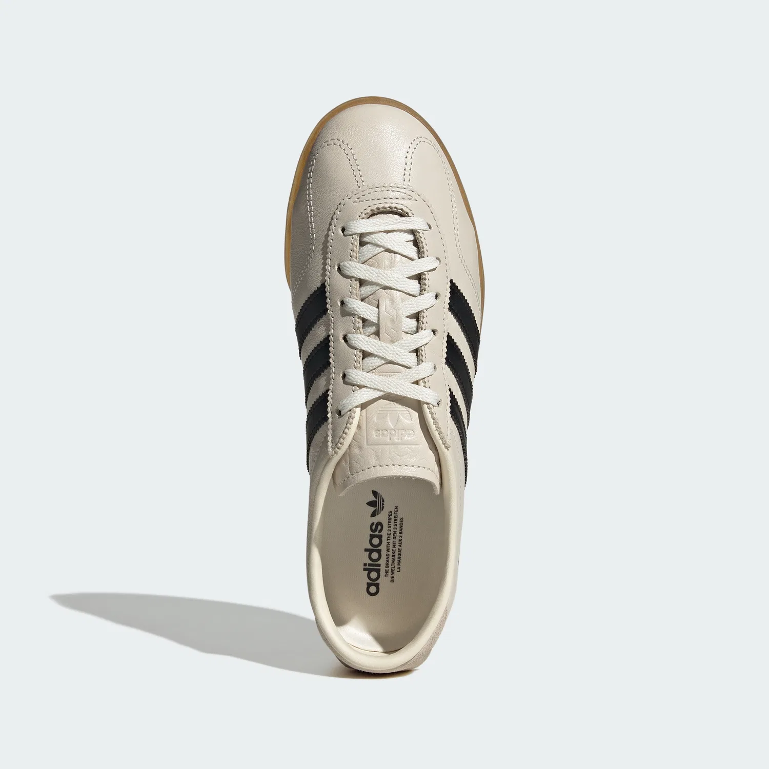 Мужские кроссовки Gazelle Low Pro Chalk White/Core Black/Gum от Adidas — фото 3