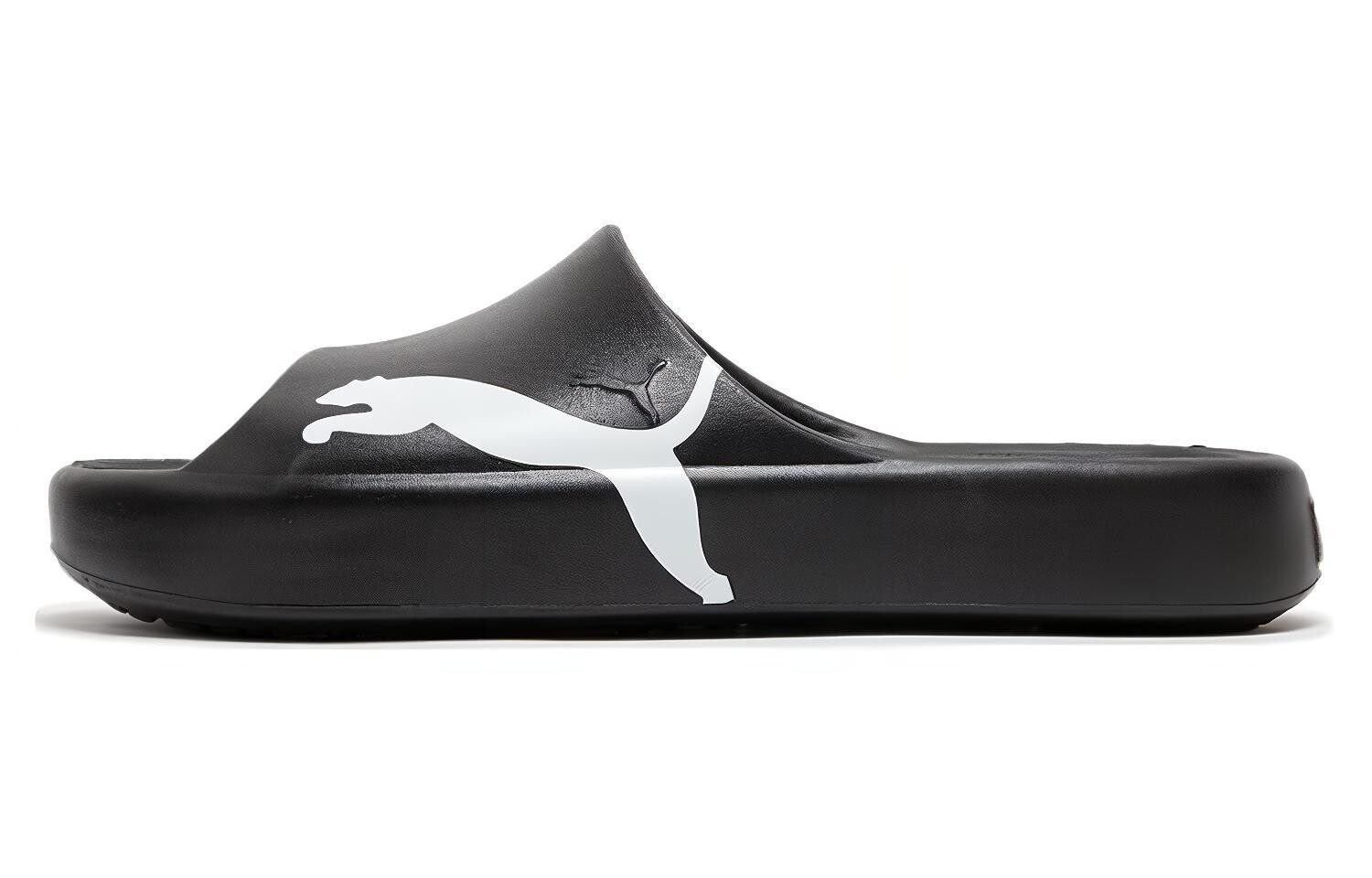 Шлепанцы Puma Shibui Cat унисекс, Black/White
