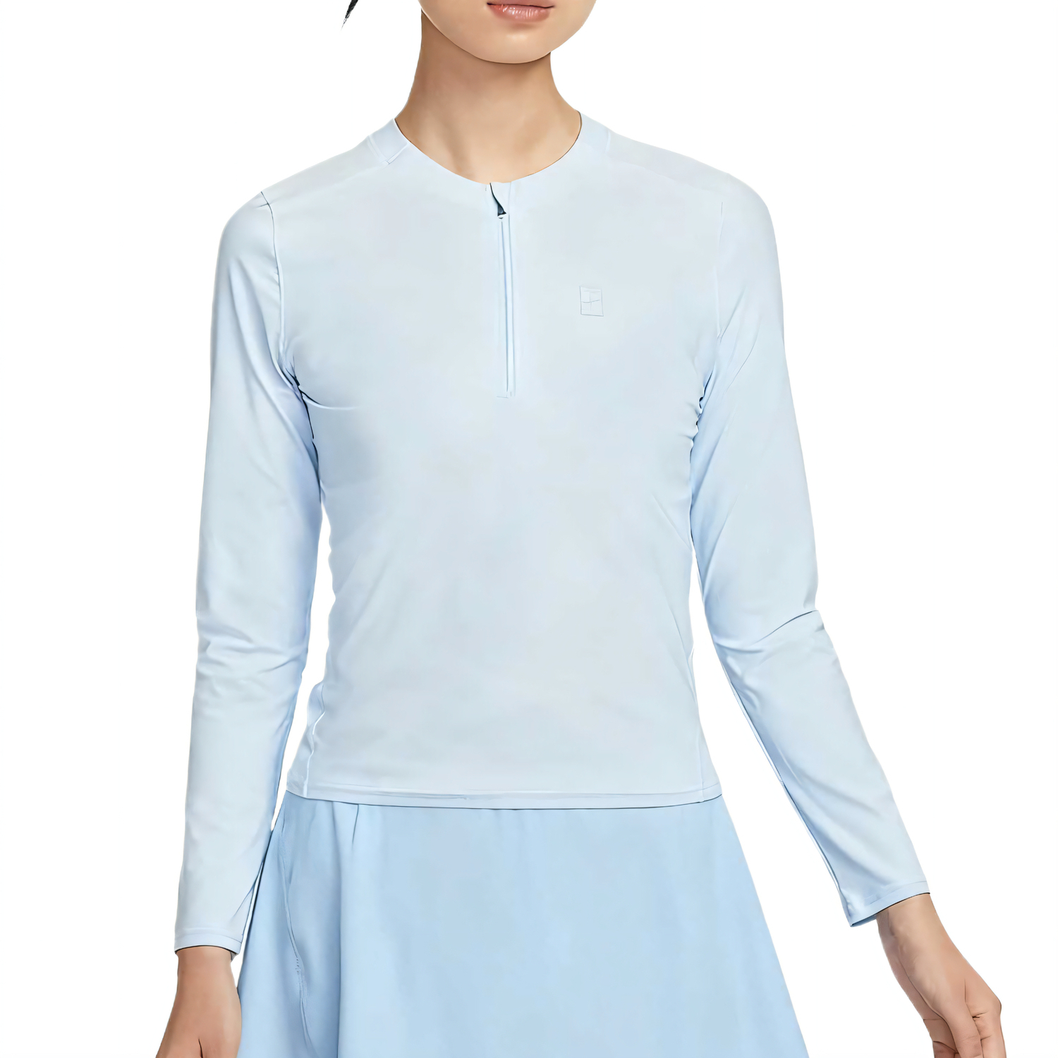 

Nike Футболка для тенниса Court Advantage женская Celestial Blue Stone