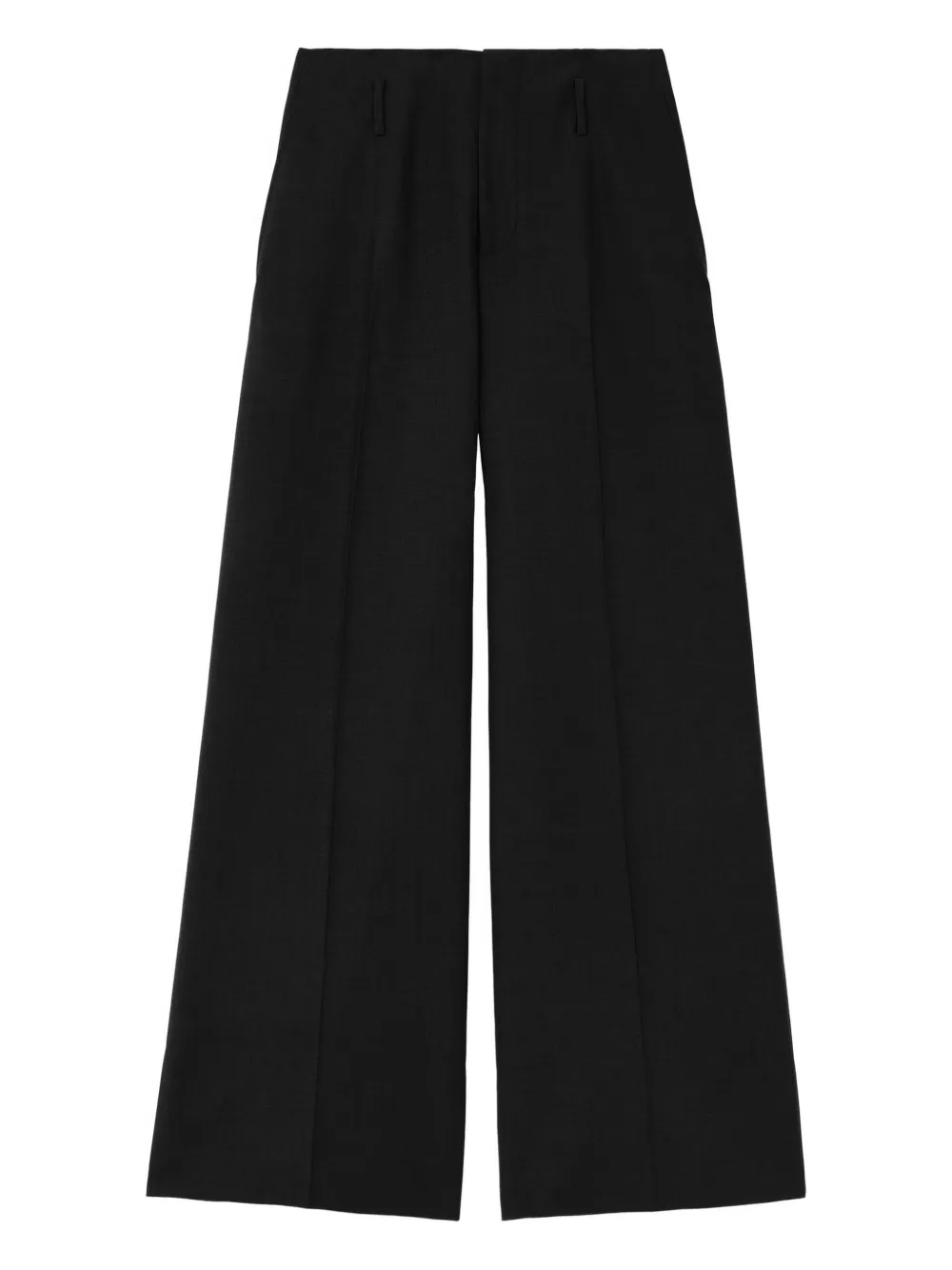 

Плиссированные брюки Alexander McQueen, черный