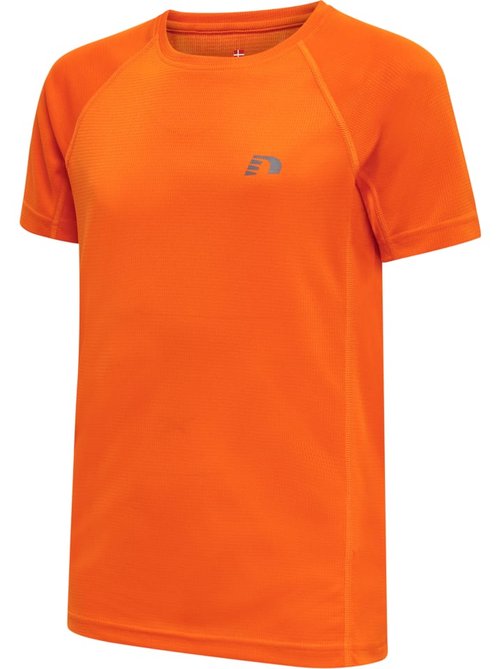 Футболка Newline с рукавами реглан для детей Core Children в цвете ORANGE TIGER Newline — фото 3