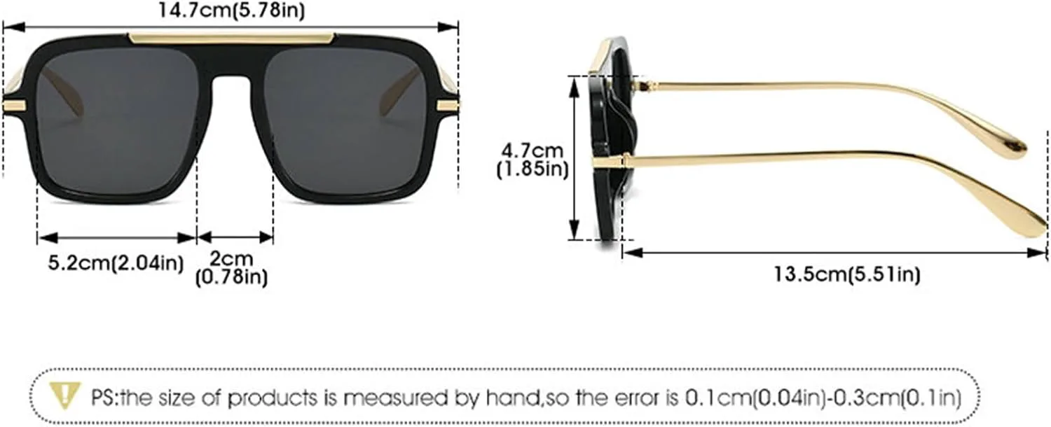 

Солнцезащитные очки COTIA Fashion Square для женщин и мужчин, в стиле ретро, ​​классические, пилотные, с металлической оправой, стильные и модные, Grey Blue