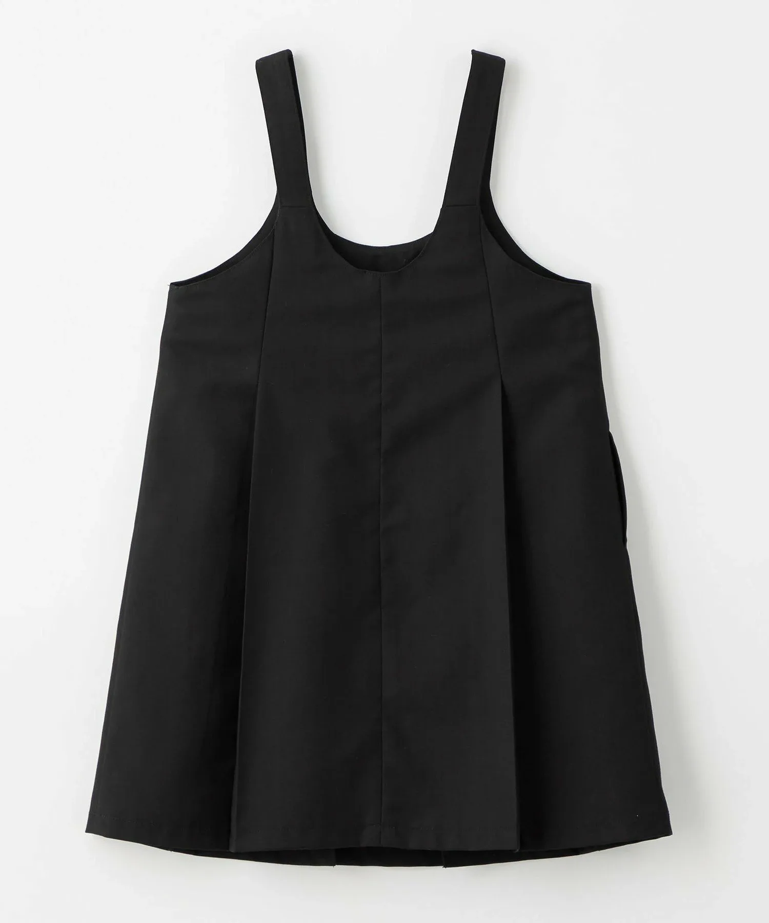 Плиссированная юбка-свитер с защипами / Детская 100-130 см United Arrows Green Label Relaxing, Black — фото 2