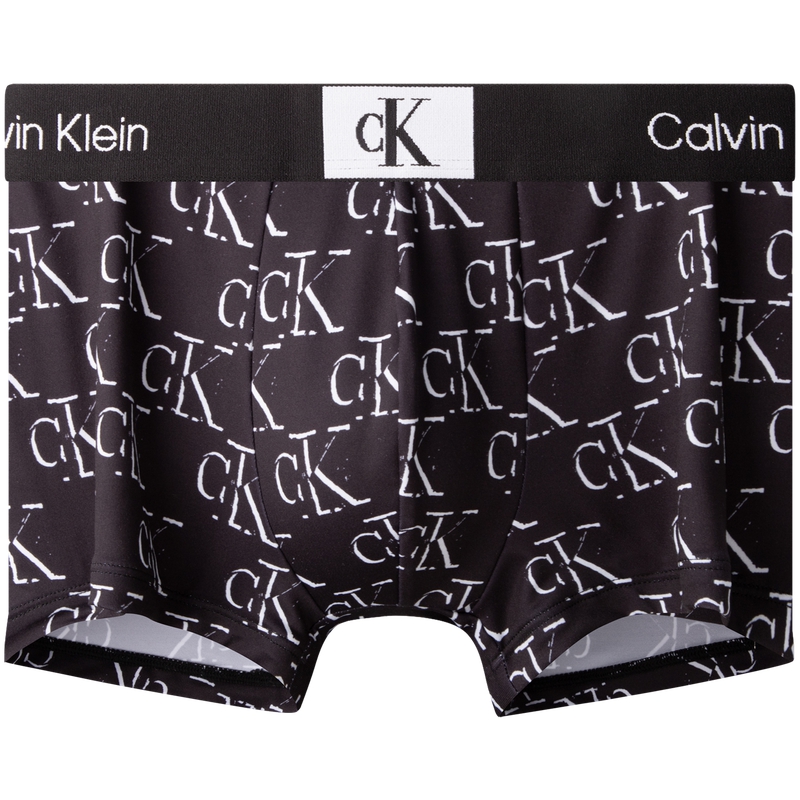 Кальсоны CALVIN KLEIN Мужские 1 Штука, O20-Черная Подошва с Розово-Красной Надписью — фото 4