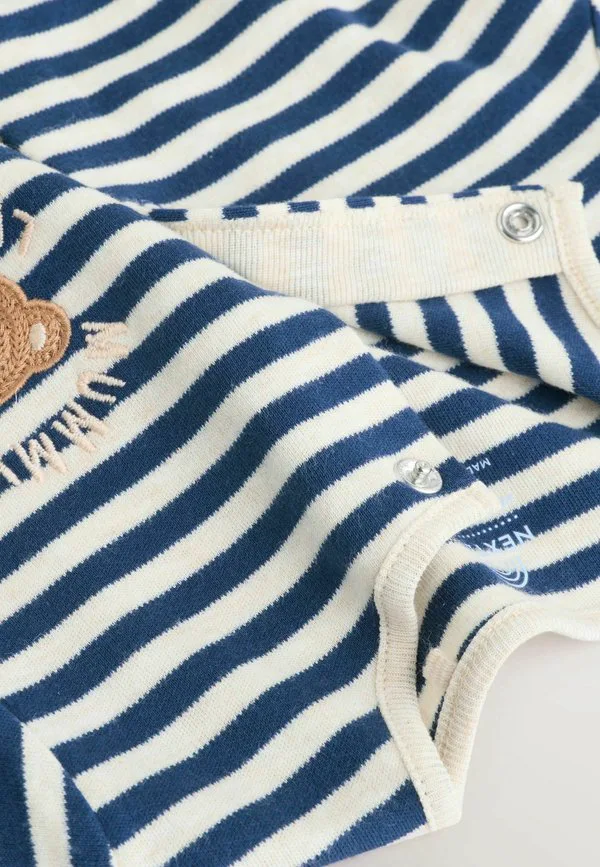 Спальный комбинезон стандартного кроя Next, Navy Stripe Mummys Little Cub — фото 4