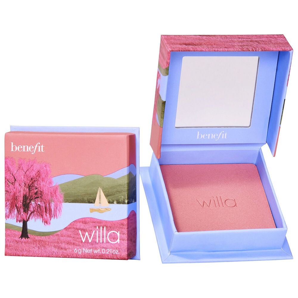 

Benefit Cosmetics Шелковисто-мягкие пудровые румяна, цвет Willa