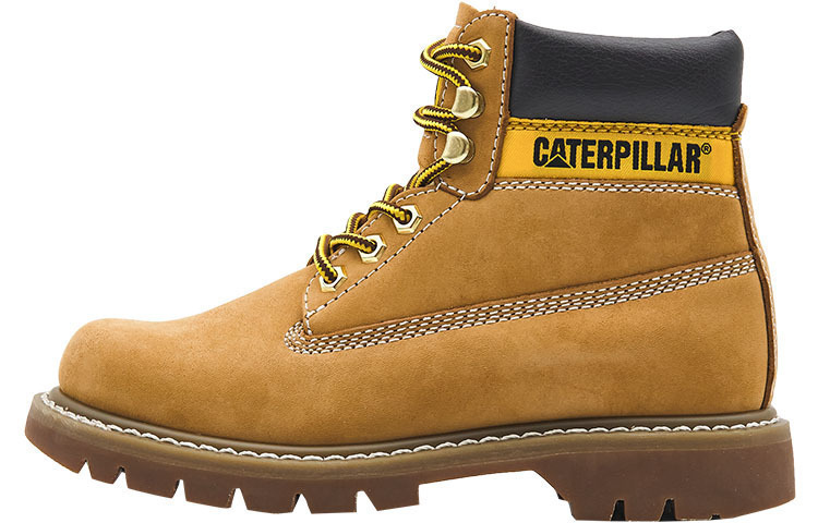 CAT Колорадо серия короткие уличные ботинки женские желтые, цвет Yellow — фото 3