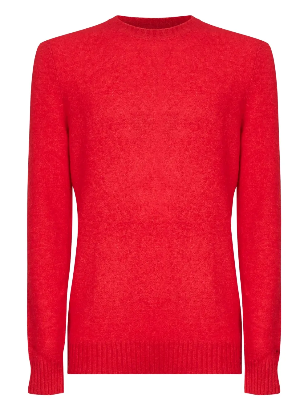 

Вязаный свитер с вышитым логотипом MC2 SAINT BARTH, красный