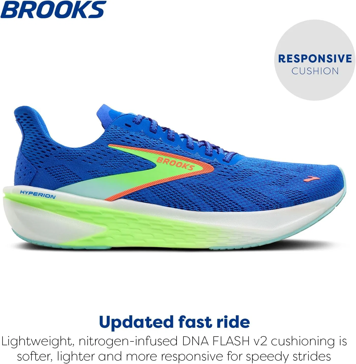Мужские кроссовки Brooks Hyperion 2, мультиколор — фото 2